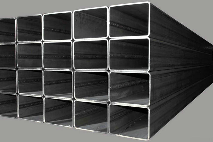 ERW black rectangular tubes
