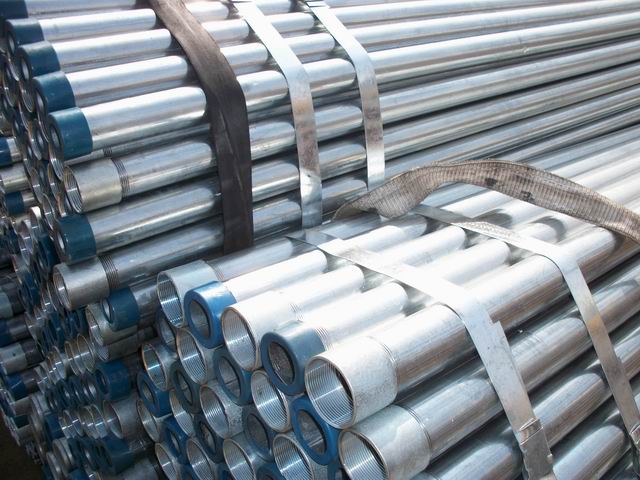 Pre-galvanized erw steel hollow sections