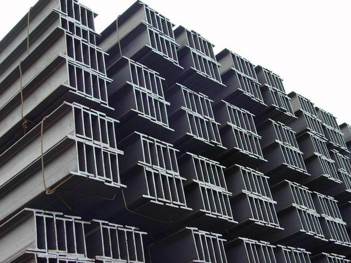 Steel H beams, hot rolled H beams