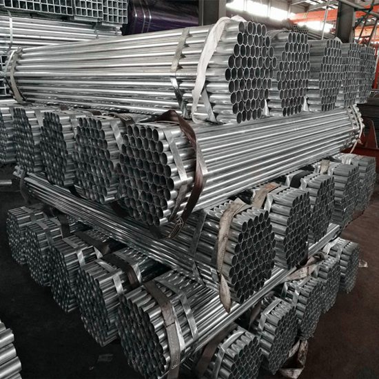 Hot dip galvanized steel pipe gi pipe circular hollow section
