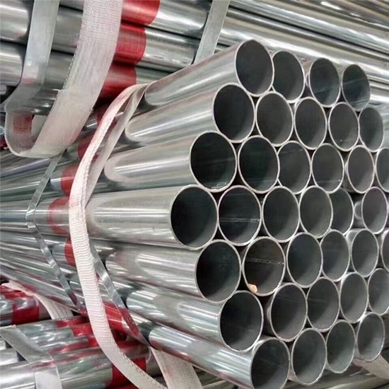 Pre galvanized pipe 2 inch schedule 40 steel round pipe 60mm OD thin wall erw welded steel pipe